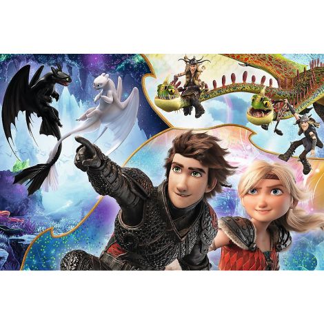 Puzzle Trefl 100el W Krainie Smoków - 2